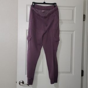 Purple vs pink sweats